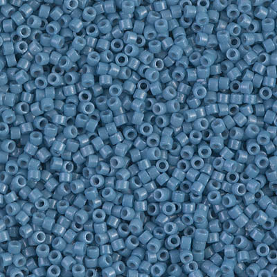 5 Grams of 11/0 Miyuki DELICA Beads - Duracoat Opaque Bayberry
