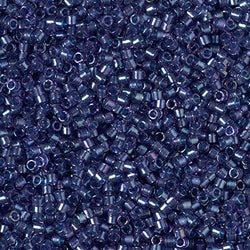 5 Grams of 11/0 Miyuki DELICA Beads - Fancy Lined Night Sky