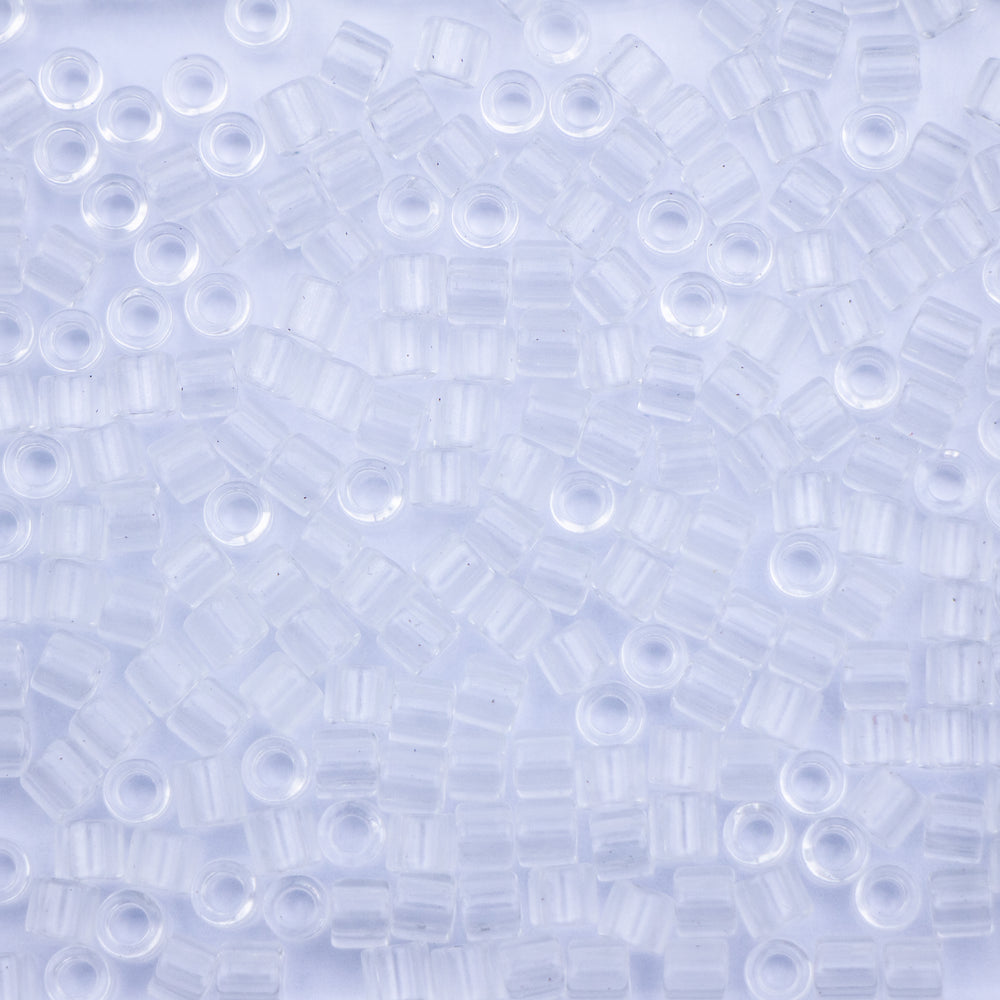 8/0 Miyuki DELICA Beads - Crystal