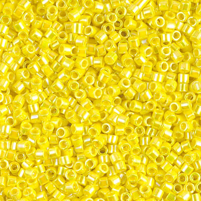 10/0 Miyuki DELICA Beads - Opaque Yellow AB