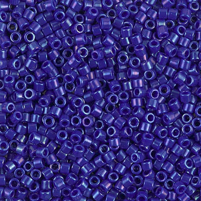10/0 Miyuki DELICA Beads - Opaque Cobalt Luster