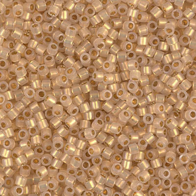 10/0 Miyuki DELICA Beads - 24kt Gold Lined Opal