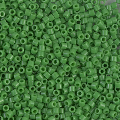 10/0 Miyuki DELICA Beads - Opaque Pea Green