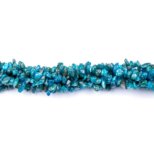 Irregular Chips Blue Apatite - 24 inch Strand***
