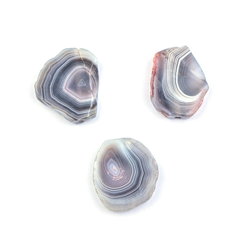 Botswana Agate Slice Beads***