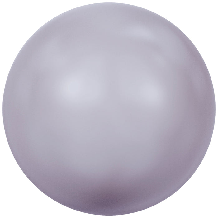 Crystal Brilliance 5mm Round Pearls - Mauve