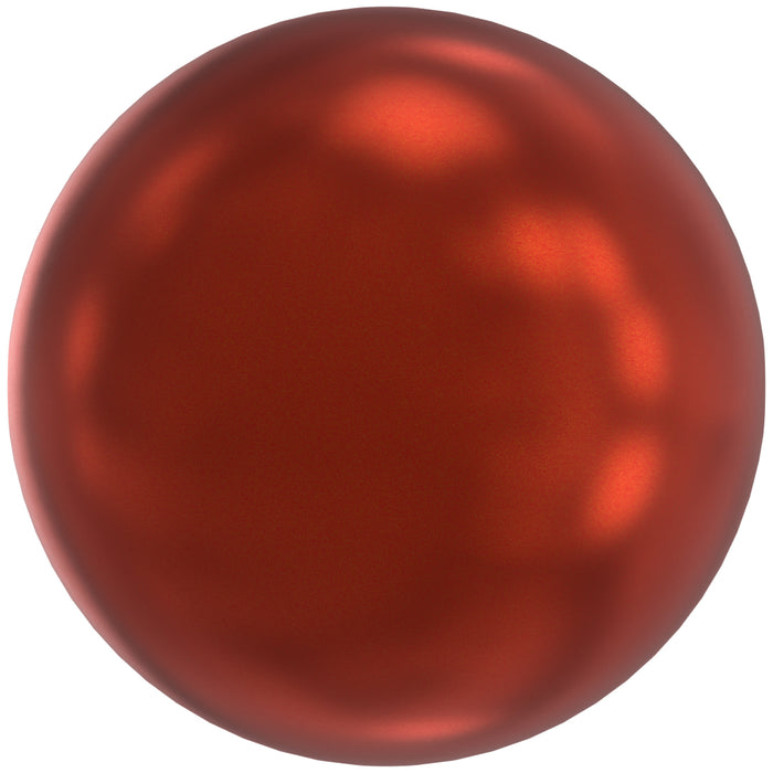 Crystal Brilliance 8mm Round Pearls - Iridescent Rouge