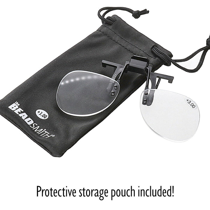 3.0X Clip-On MagniClips Magnifiers
