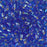 Miyuki 4mm x 7mm Long MAGATAMA Beads - Silverlined Sapphire