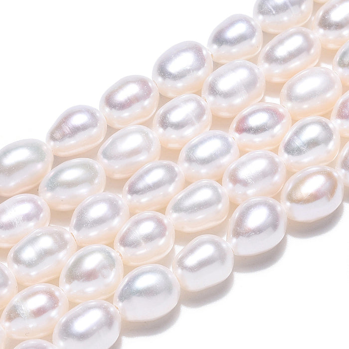 Freshwater Pearls - 6-7mm x 4-5.5mm Rice***