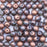 6mm Druk - Crystal Capri Gold Full Matted