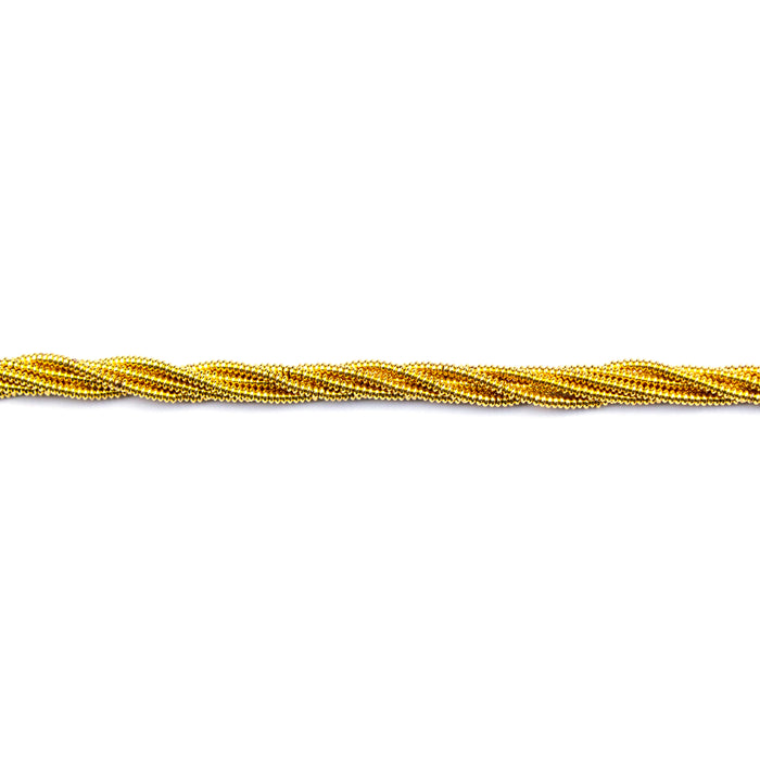 2mm Rondelle GOLD PLATED HEMATITE- 15-16 inch Strand