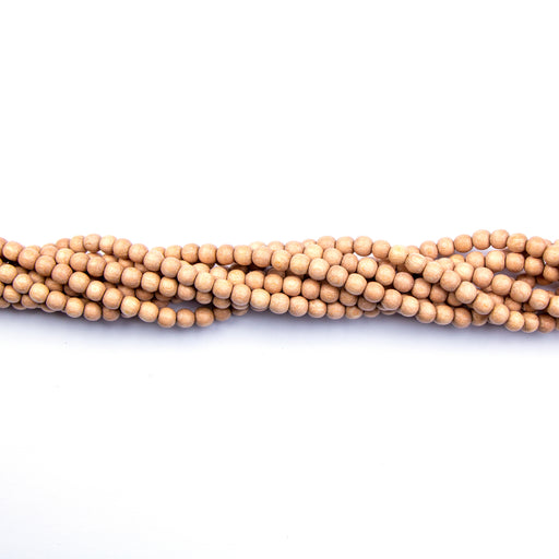 6mm Round ROSEWOOD Beads - 16 inch Strand