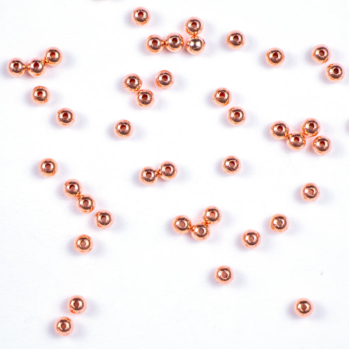 3mm Raw Copper Bead