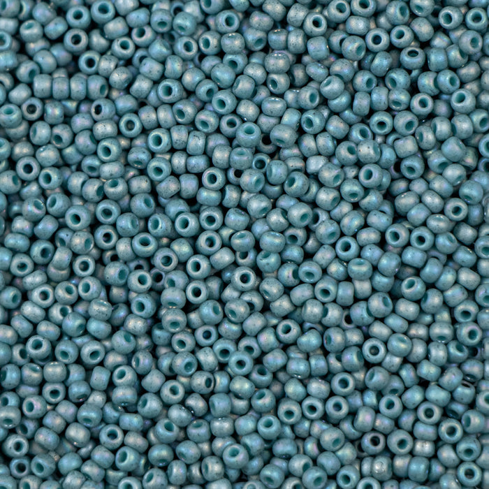 11/0 TOHO Seed Bead - Semi Glazed - Turquoise