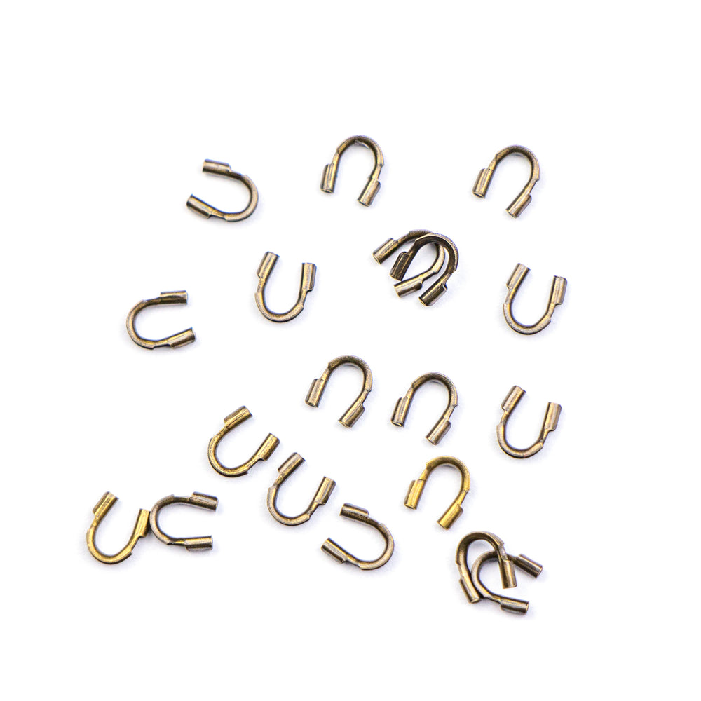 4mm Wire Guardians - Antique Brass