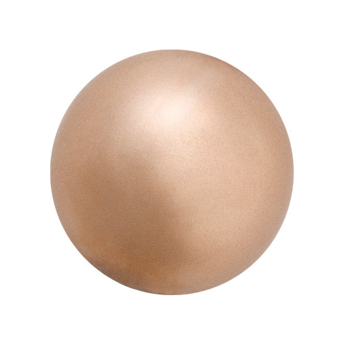 Preciosa 6mm Round Pearls - Bronze