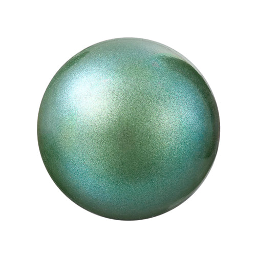 Preciosa 4mm Round Pearls - Pearlescent Green