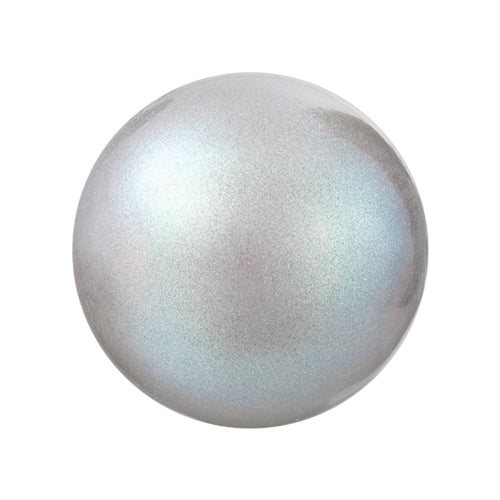 Preciosa 8mm Round Pearls - Pearlescent Grey