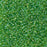 11/0 Miyuki SEED Bead - Transparent Apple Green AB