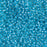 11/0 Miyuki SEED Bead - Dyed Aqua Silverlined Alabaster