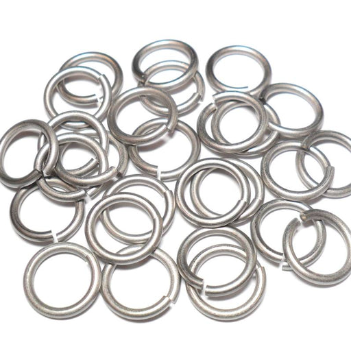 Etched Titanium Jump Rings