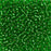 8/0 Miyuki SEED Bead - Silverlined Light Green
