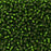 8/0 Miyuki SEED Bead - Matte Silverlined Olive