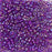 8/0 Miyuki SEED Bead - Purple Lined Amethyst AB