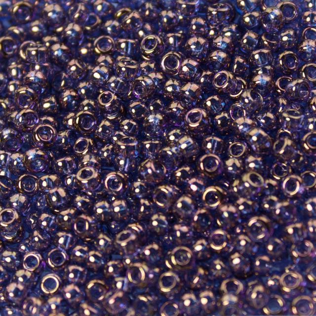 8/0 Miyuki SEED Bead - Violet Gold Luster