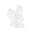 17mm x 25mm Prism Pendant - Stainless Steel