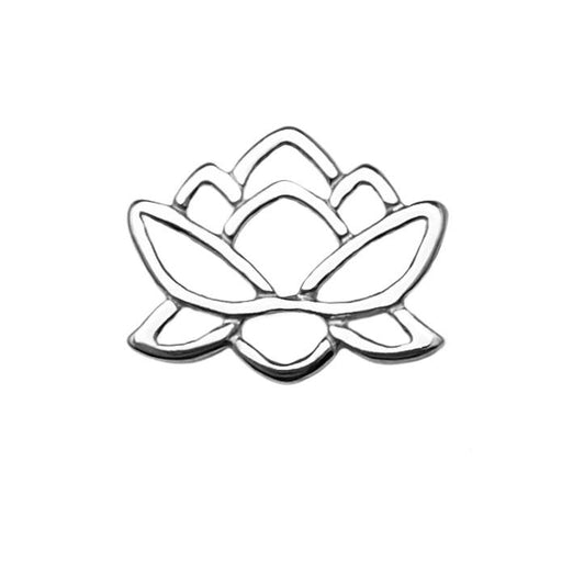 Lotus Connector - Sterling Silver