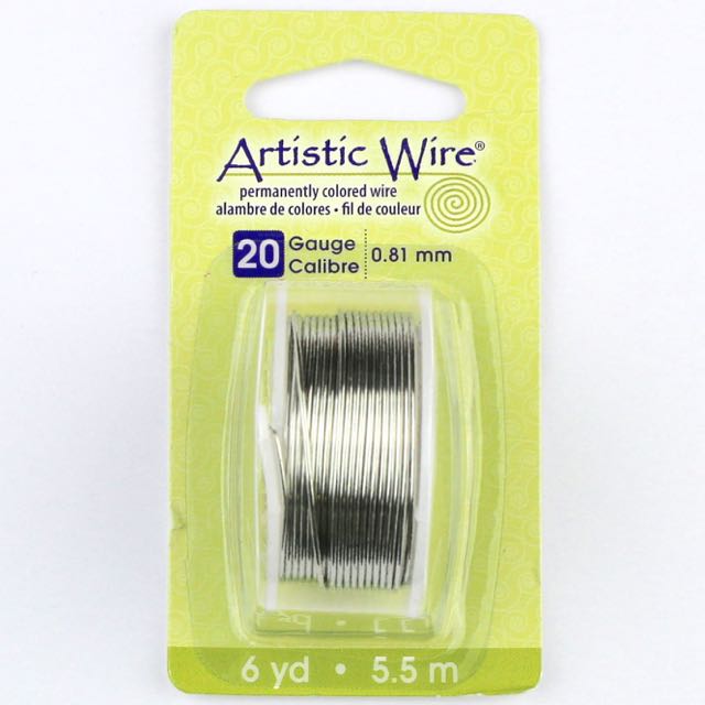 5.5 meters (6 yards) - 20 gauge (.81mm) Permanently Coloured Wire - Tinned Copper