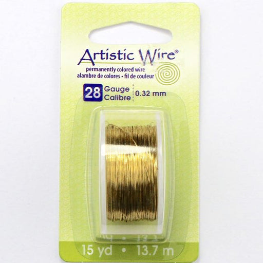 Artistic Wire 22 Gauge 8yd-Bare Copper - Tarnishable, Pk 4, Artistic Wire 