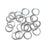 20awg (.8mm) 21/128in. (4.5mm) ID 5.7AR Bright Aluminum Jump Rings