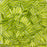 6mm Miyuki BUGLE Beads - Silverlined Chartreuse