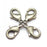 12mm x 7mm Lobster Claw Clasp - Antique Silver
