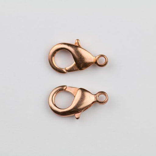 15mm x 9mm Lobster Claw Clasp - Copper