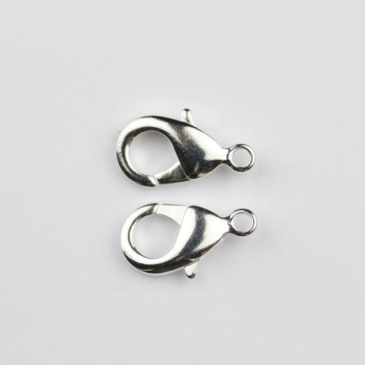 15mm x 9mm Lobster Claw Clasp - Silver