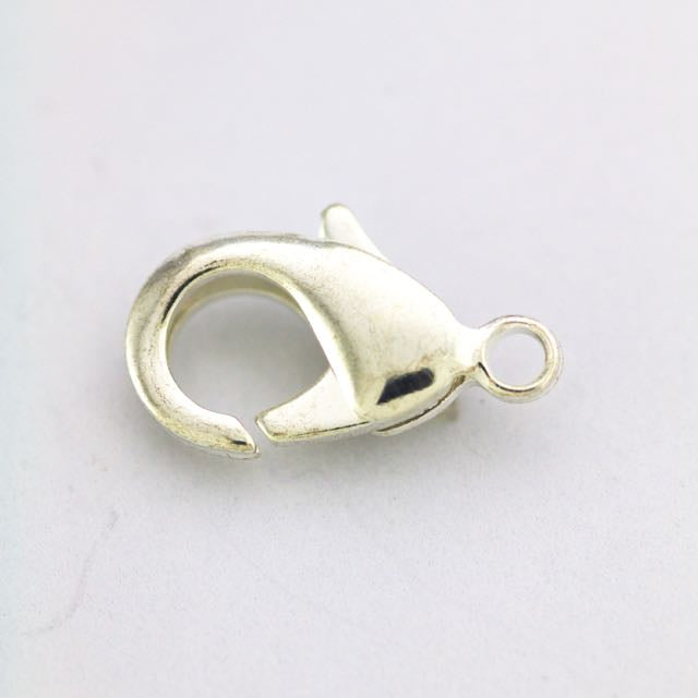 19mm x 10mm Lobster Claw Clasp - Silver