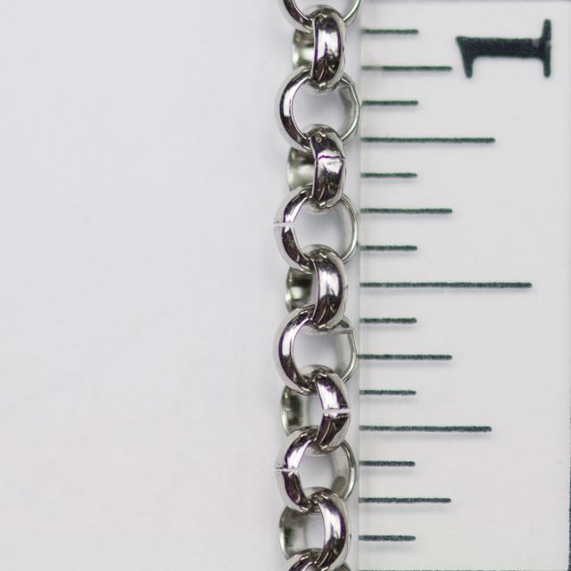 4mm Rolo Chain 4mm Rolo Chain (inside diameter 3.25mm) — That Bead Lady