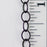 6mm x 5mm Oval Cable Chain - Matte Black