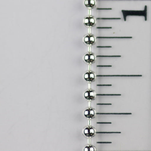 2.3mm Ball Chain - Silver