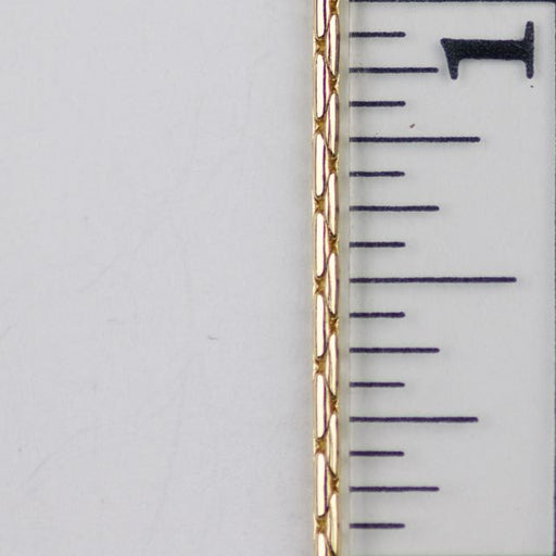 1.25mm Beading Chain - Gold