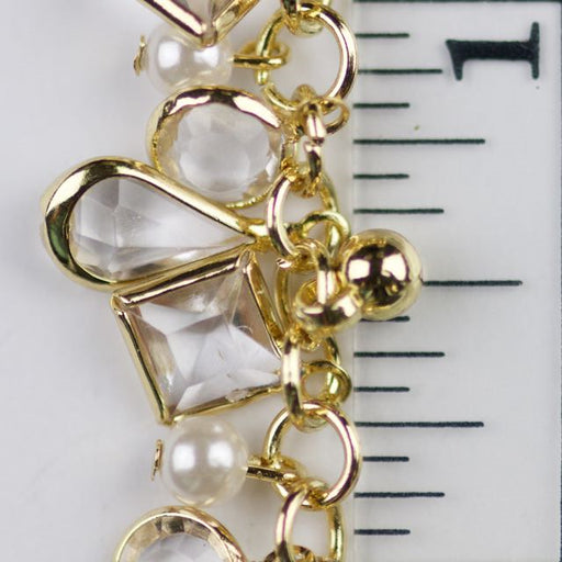 14mm Bauble and Jewel Cable Chain - Gold