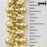 4mm Bauble Cluster Chain - Satin Hamilton Gold