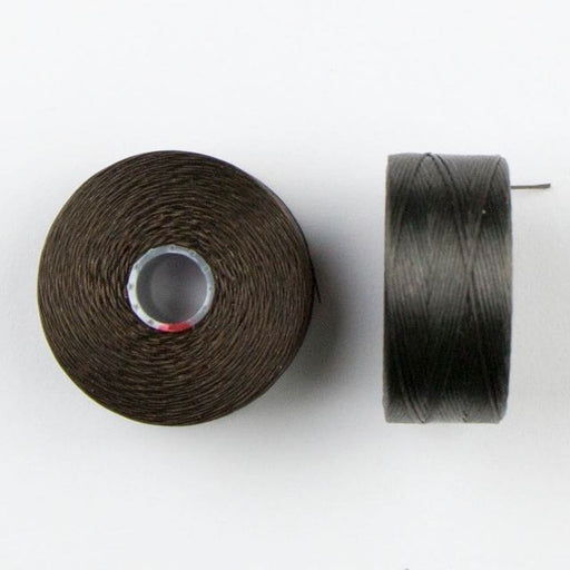 73 meters (79.8 yards) - C-Lon Size D Beading Thread Tex 45 -  Charcoal Grey