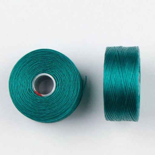 73 meters (79.8 yards) - C-Lon Size D Beading Thread Tex 45 -  Teal