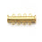 26mm x 10mm Slide Magnetic 4-Loop Clasp - Satin Hamilton Gold