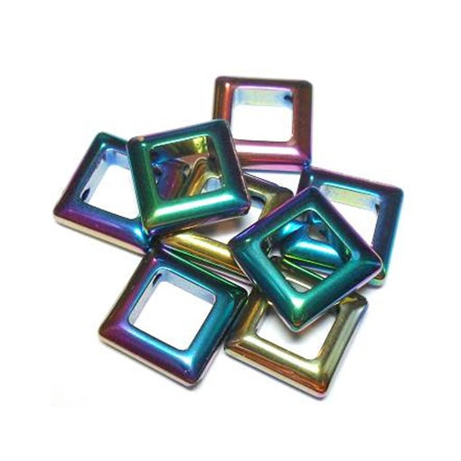 Rainbow Hematite Squares
